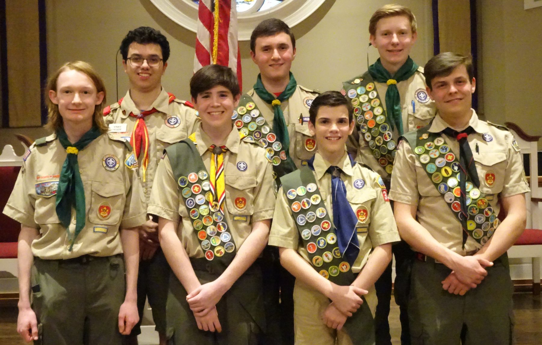 Norther Ridge February Eagle Scouts